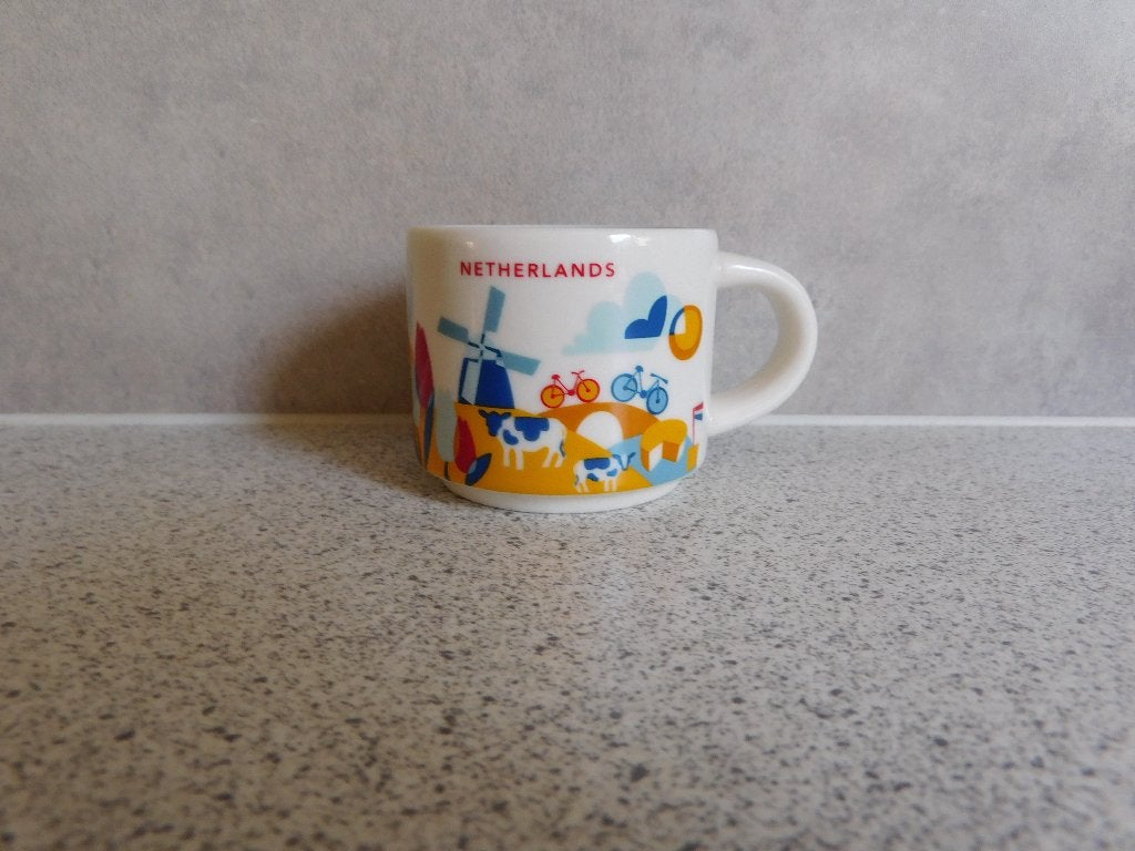 Mok 59 ml. 2023 You are Here Netherlands Starbucks, Zo goed als nieuw, Overige stijlen, Starbucks, Porselein