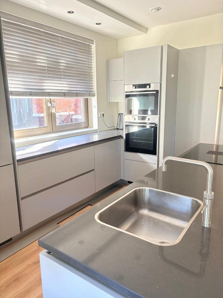 Complete Bruynzeel keuken met quooker vanuit 2020 zgan, Ophalen, U-keuken, Graniet of Steen, Zo goed als nieuw