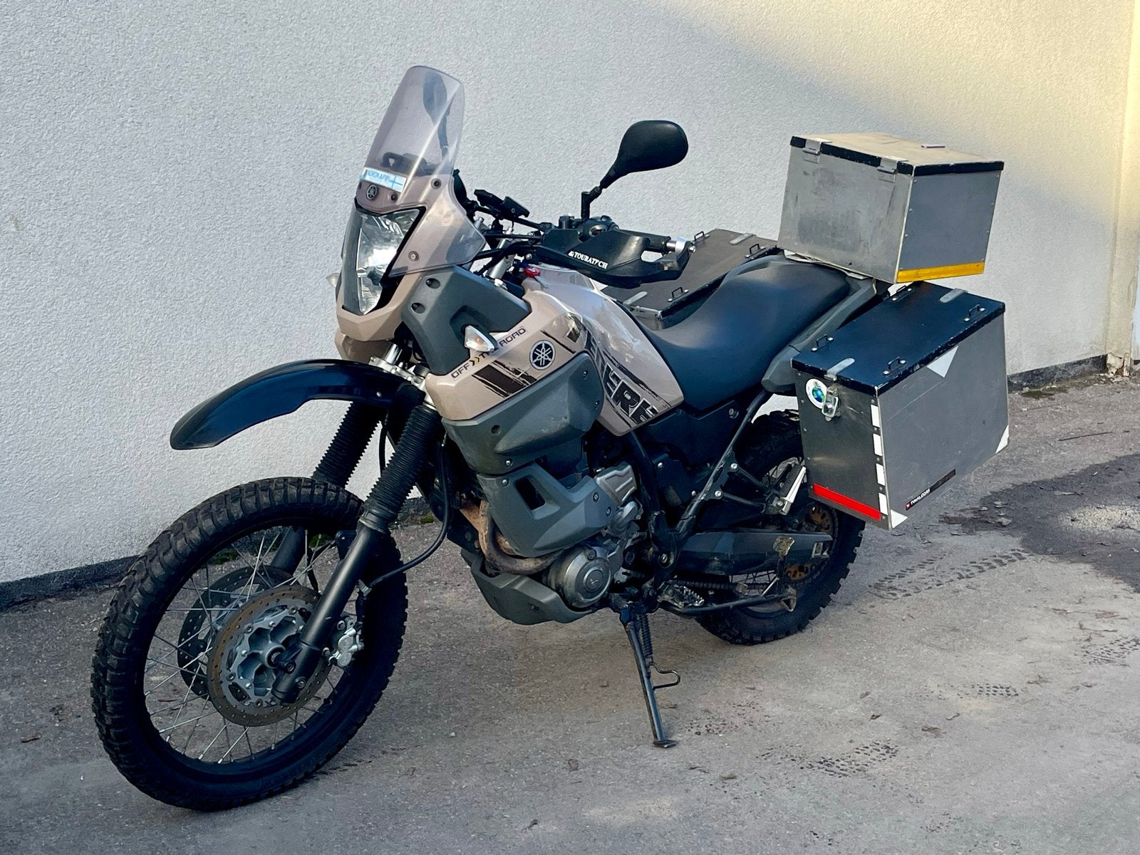 Yamaha XT660Z Tenere XT660 onderdelen goede motor, bagagerek, Ophalen of Verzenden