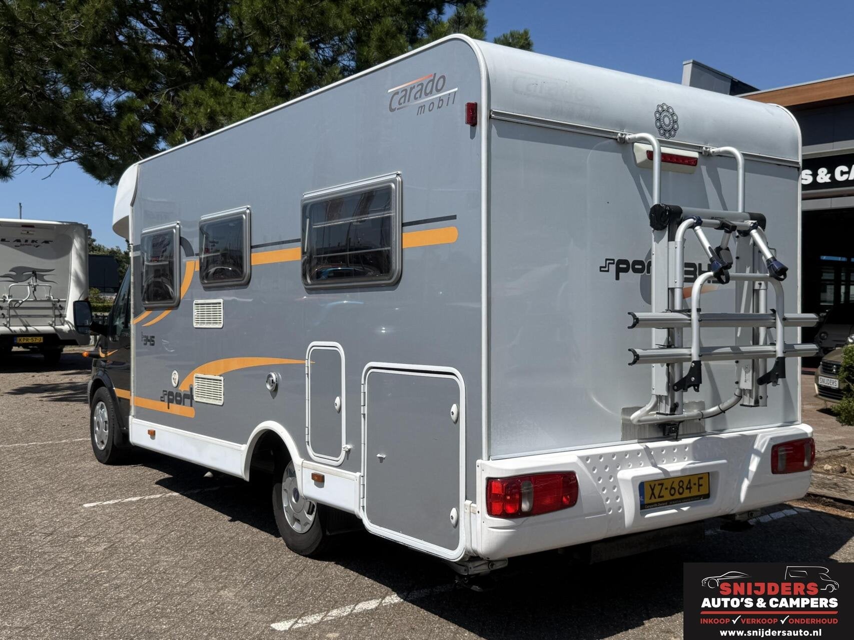 Capron T345 Sport met Bikelift, Caravans en Kamperen, Campers, Airconditioning, 6 tot 7 meter, Bedrijf, Diesel
