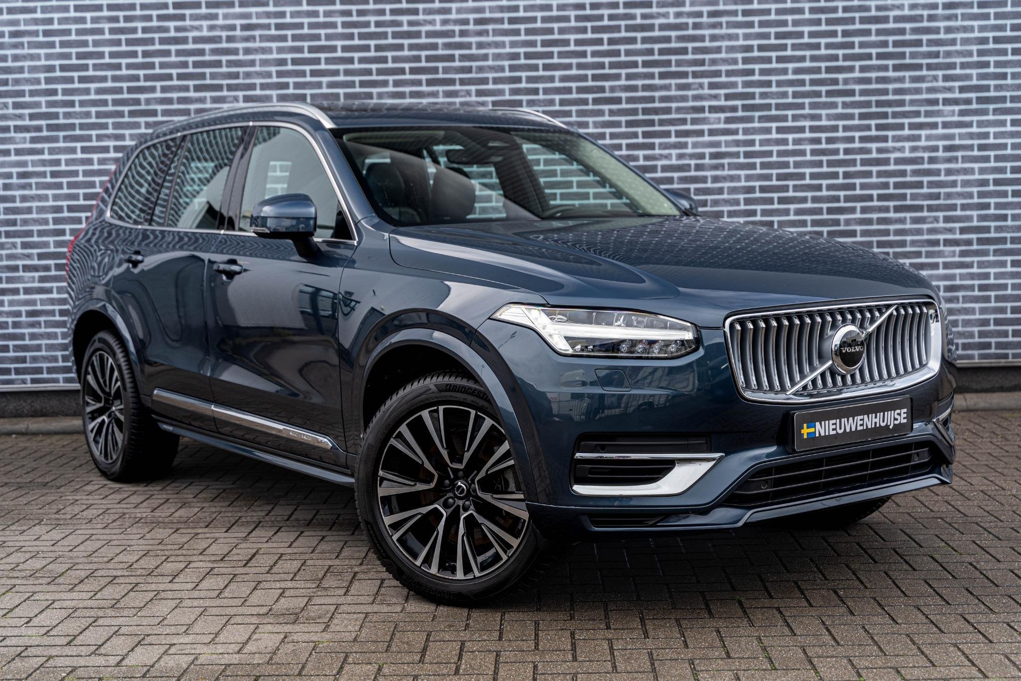Volvo XC90 2.0 T8 Recharge AWD Ultimate Bright | Plug-in Hyb, Gebruikt, Euro 6, 4 cilinders, Blauw