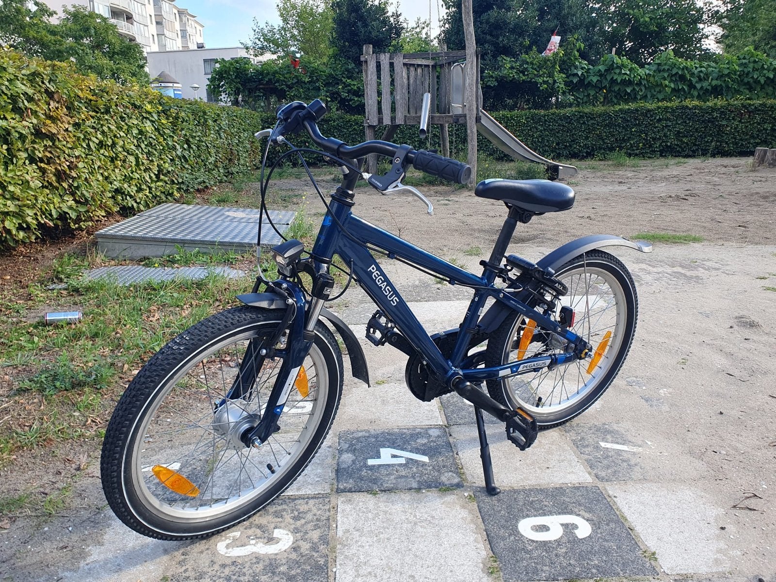 Pegasus Avanti Kid 20 inch kinderfiets - Zo goed als nieuw, Fietsen en Brommers, Ophalen, Zo goed als nieuw, Terugtraprem, 20 inch of meer