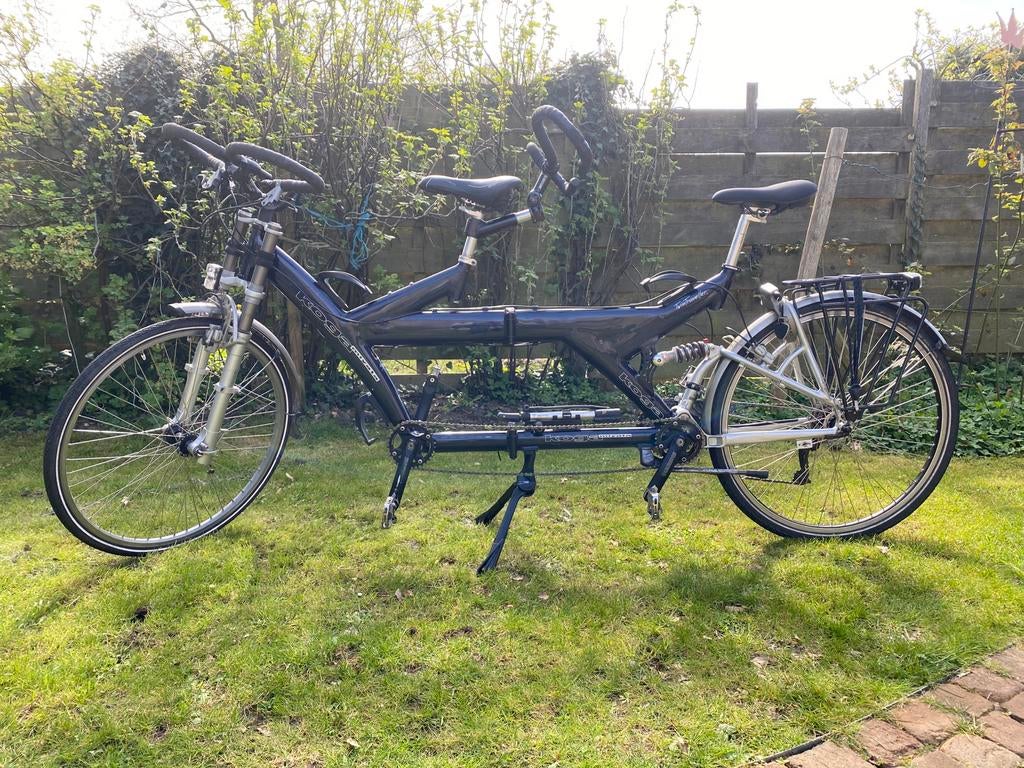 Koga Myata Twin Traveler deelbaar/vouwbaar, Gebruikt, Opvouwbaar, 55 cm of meer, Meer dan 20 versnellingen