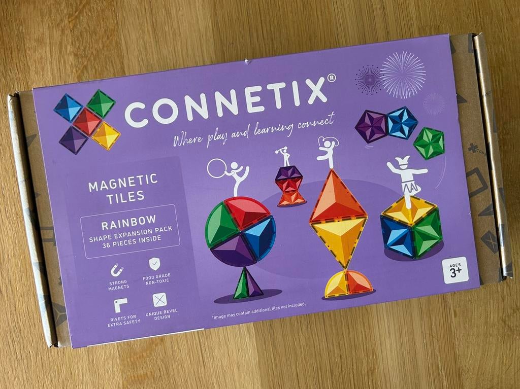 Connetix shape expansion pack 36 stuks, Ophalen of Verzenden, Nieuw, Overige merken