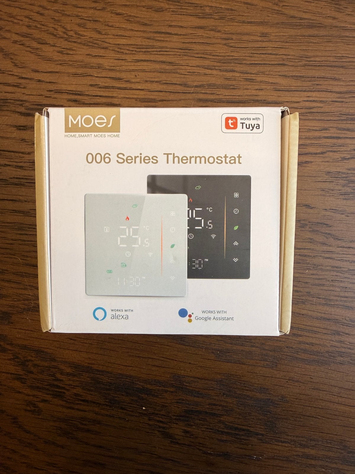 Zigbee Thermostaat Tuya Google Home Touch Origineel Moes, Ophalen of Verzenden, Nieuw
