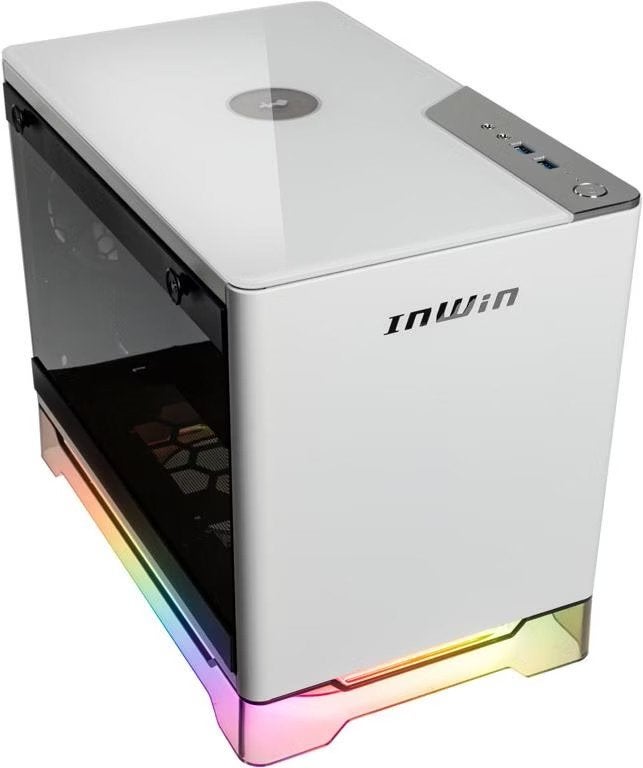 Inwin A1 Plus ITX PC Kast, 650W  voeding, 2a-rgb koelers, Computers en Software, Computerbehuizingen, Nieuw, Verzenden