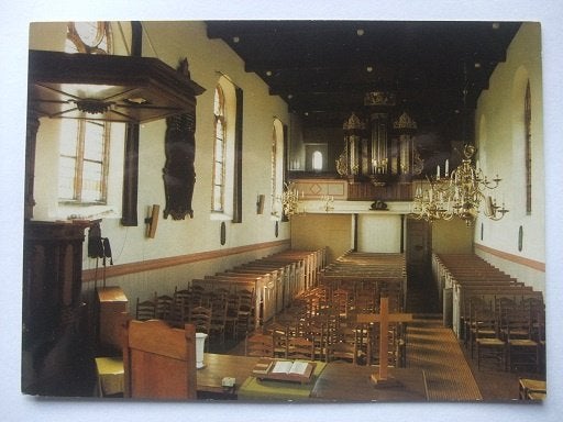 R06 Hindeloopen - interieur N.H. Kerk, Verzenden, 1980 tot heden, Ongelopen, Friesland