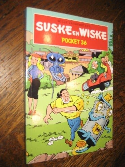 Suske en wiske pocket 36 tedere tronica/de snorrende snor/.., Boeken, Stripboeken, Eén stripboek, Ophalen of Verzenden, Zo goed als nieuw