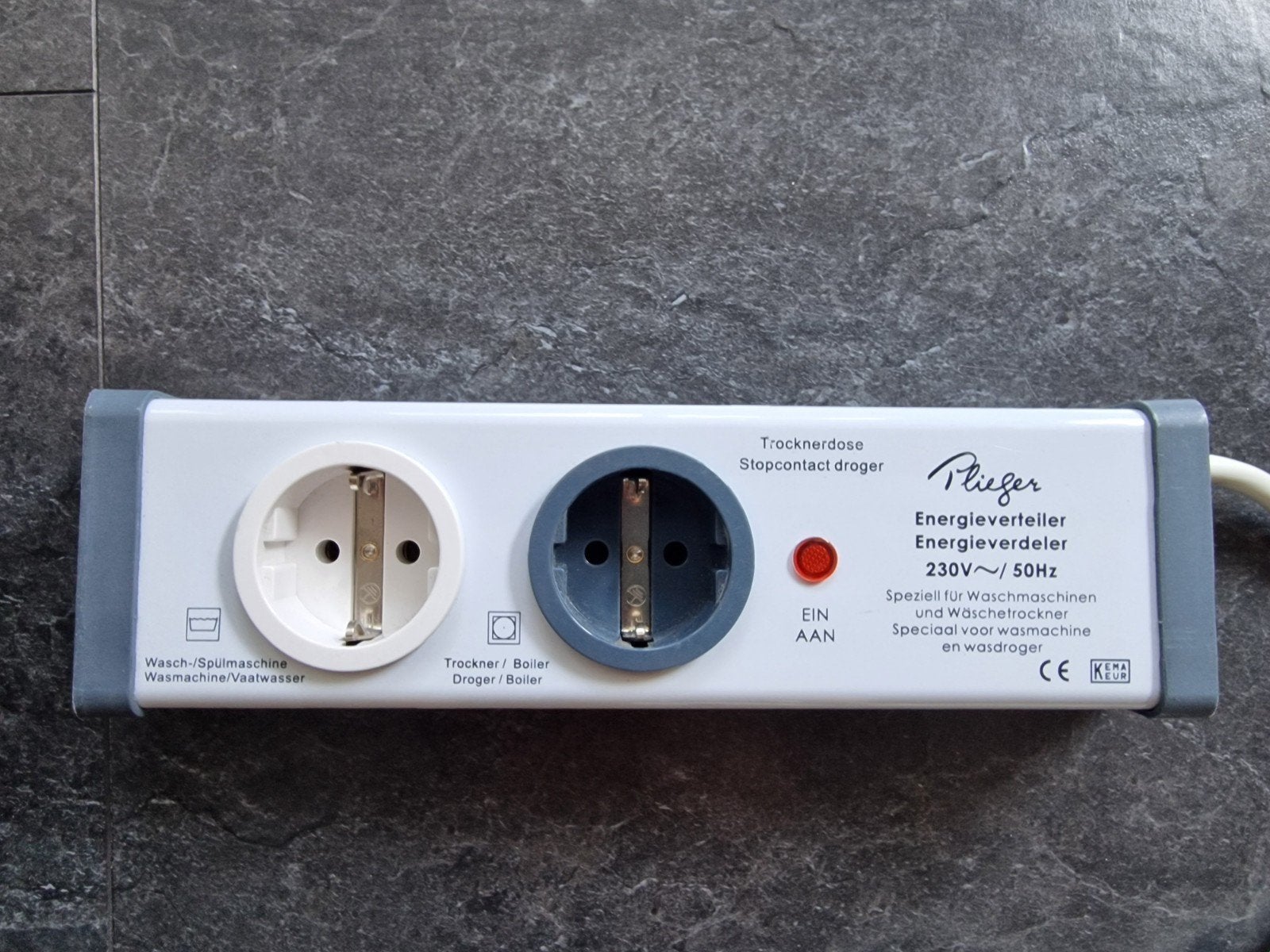 Plieger Energieverdeler 230V~/ 50Hz, Ophalen of Verzenden, Zo goed als nieuw, Overige merken