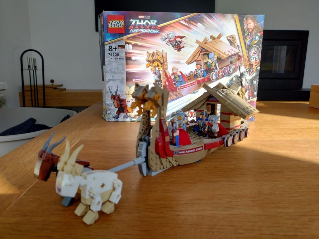 LEGO 76208 - Thor Love and Thunder, Ophalen, Marvel, Lego, Zo goed als nieuw