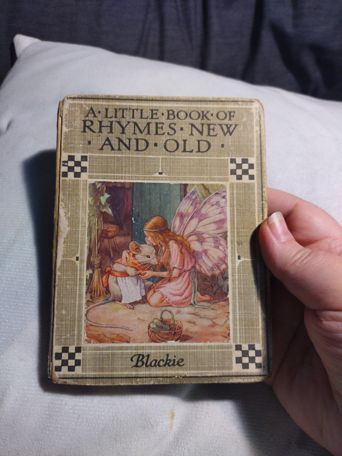 Antiek kinderboek: A Little Book of Rhymes New and Old, Ophalen of Verzenden, Cicely Mary Barker