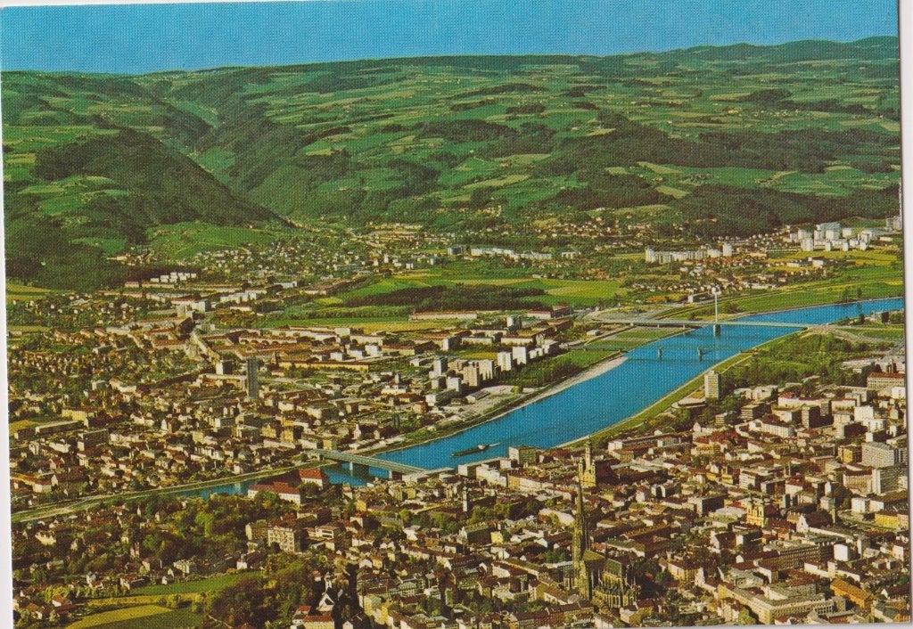 Oostenrijk Linz Donau, Verzenden, 1960 tot 1980, Ongelopen, Stad of Dorp