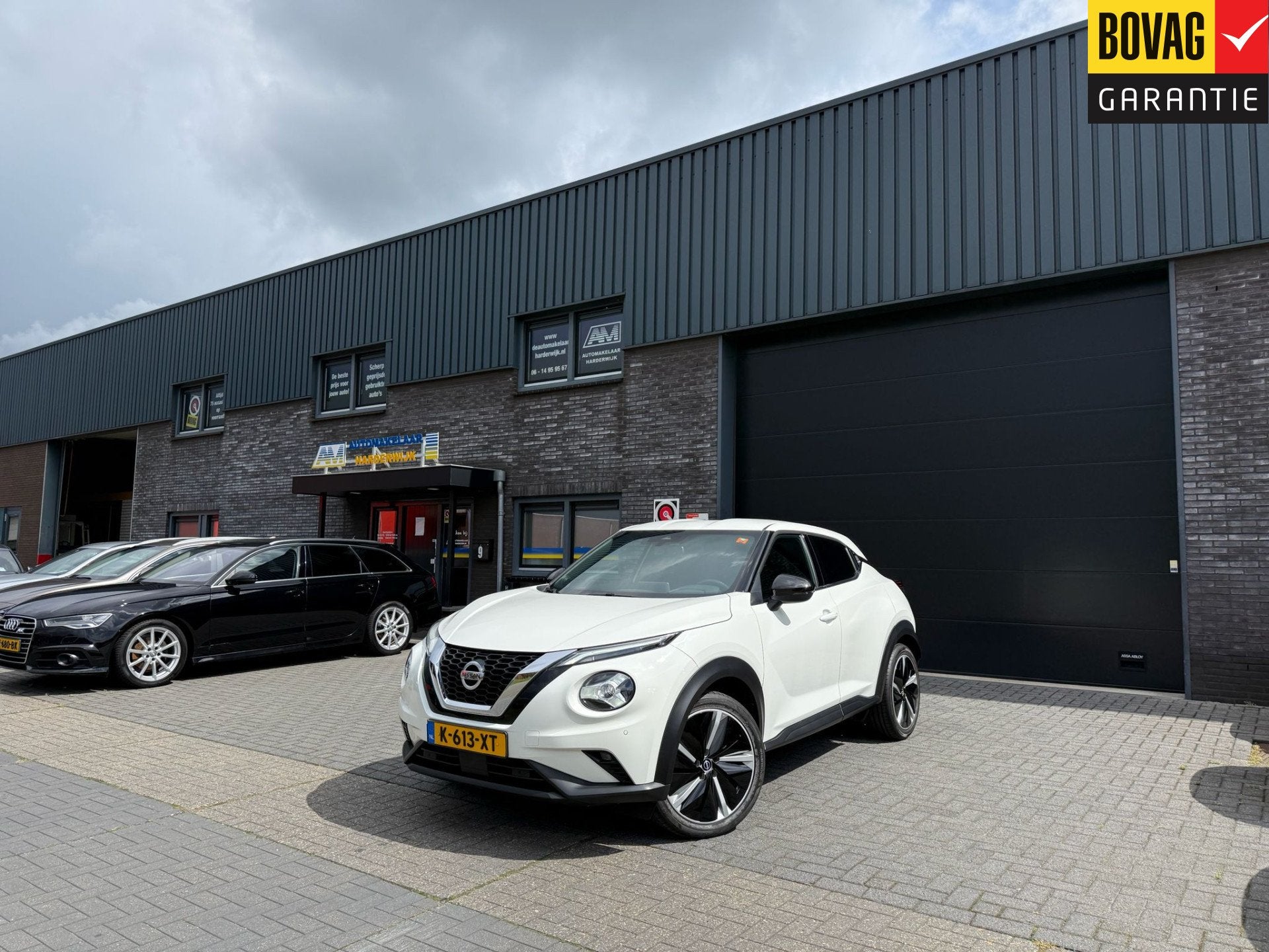 Nissan Juke 1.0 DIG-T N-Connecta | 2E EIGENAAR | 3/6/12MND G, Auto's, Voorwielaandrijving, Stof, 116 pk, Wit