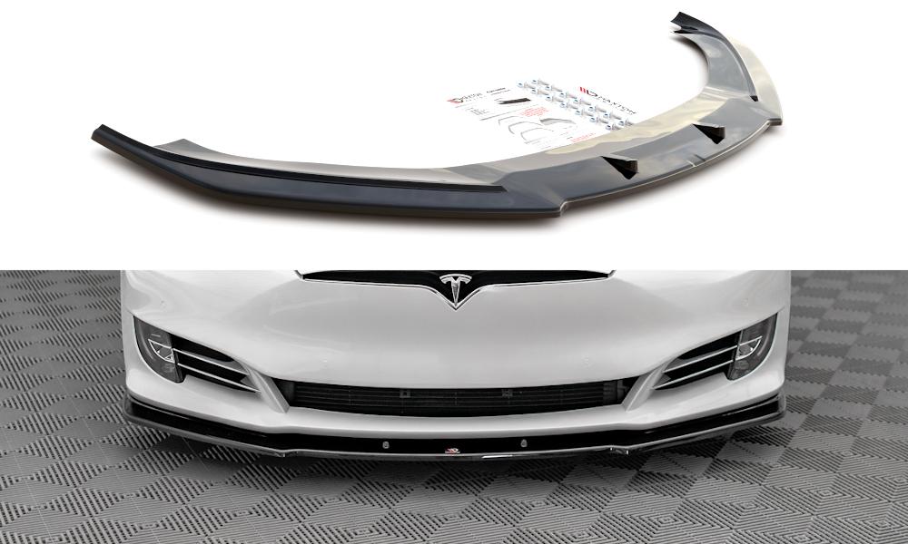 Voorlip sideskirt diffuser - Tesla Model S Facelift 16-20, Ophalen of Verzenden