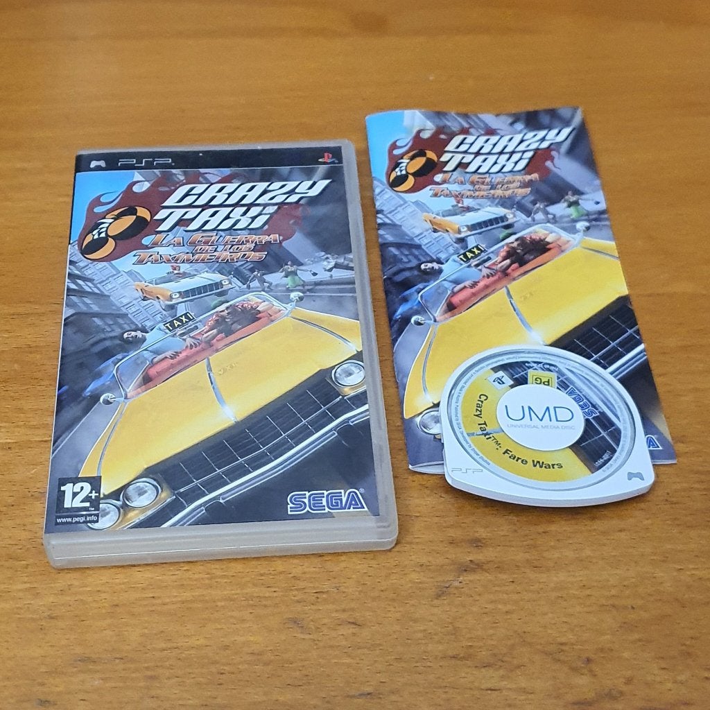 PSP | Crazy Taxi, Spelcomputers en Games, Games | Sony PlayStation Portable, Gebruikt, 1 speler, Racen en Vliegen, Ophalen of Verzenden
