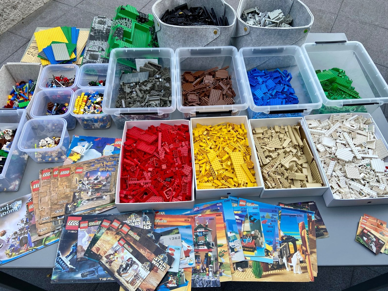 Grote Lego collectie - Castle, Star Wars, Harry Potter, Kinderen en Baby's, Speelgoed | Duplo en Lego, Ophalen, Gebruikt, Overige thema's