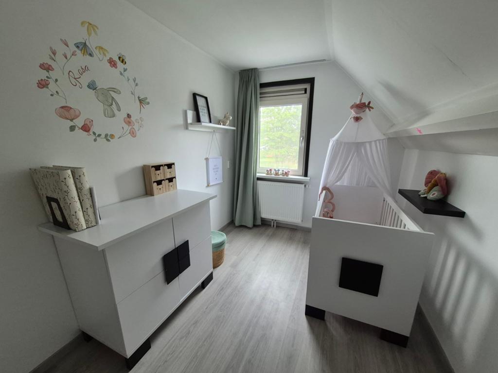 Ledikant, commode en plank, Kinderen en Baby's, Babywiegjes en Ledikanten, Ophalen, Gebruikt, Ledikant