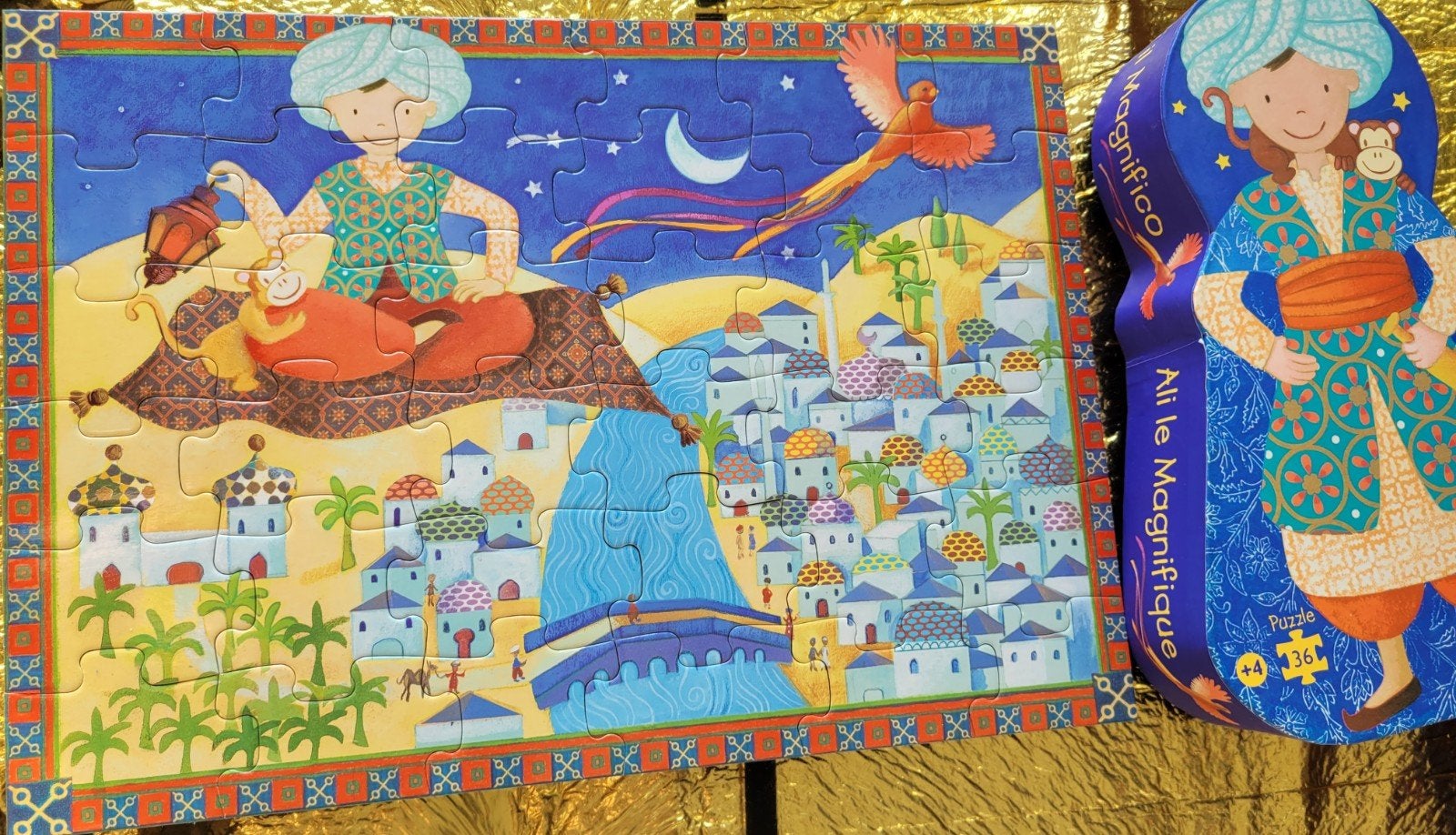 Djeco kinderpuzzel, Ophalen of Verzenden, 10 tot 50 stukjes, Zo goed als nieuw