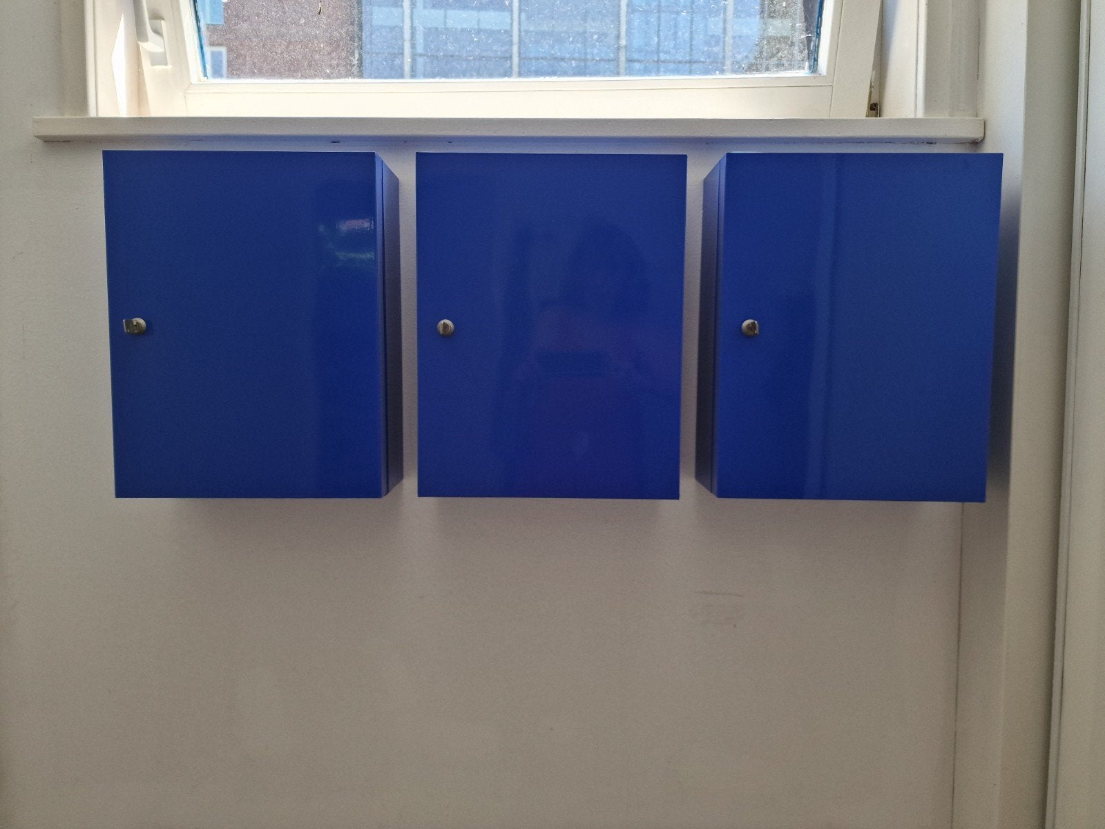 3 Metalen medicijnkastjes, Huis en Inrichting, Kasten | Lockerkasten, Ophalen