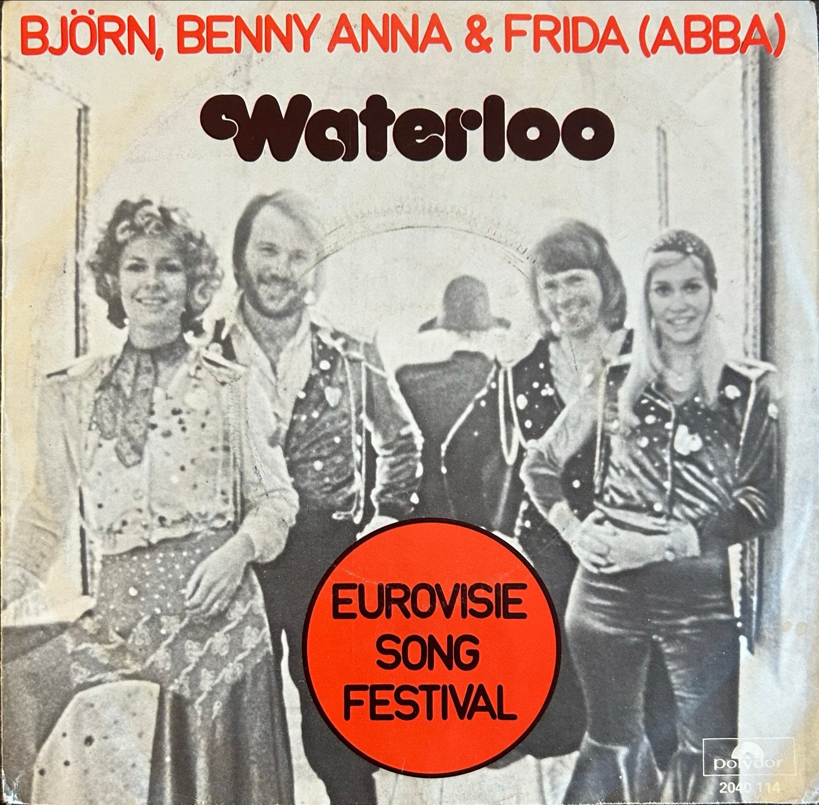 ABBA - Waterloo (Eurovisie Songfestival) Vinyl Single, Originele persing, 7 inch, Ophalen of Verzenden, Zo goed als nieuw