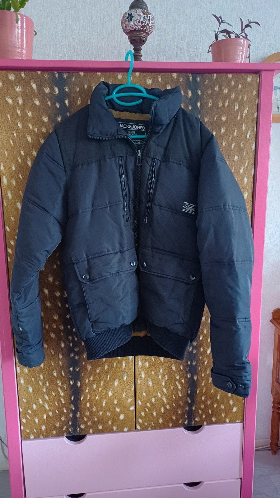 Winter jas maat S, Kleding | Heren, Jassen | Winter, Ophalen, Zwart