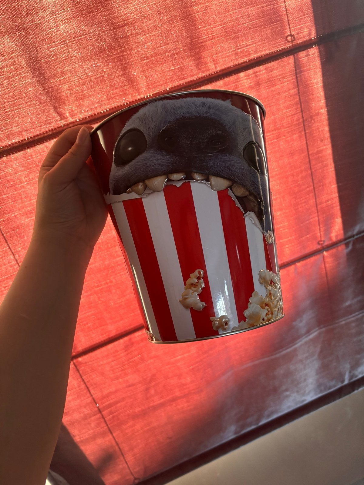Lilo & Stitch Popcorn Bucket - Pathé Exclusief, Verzamelen, Ophalen, Gebruikt, Film, Gebruiksvoorwerp