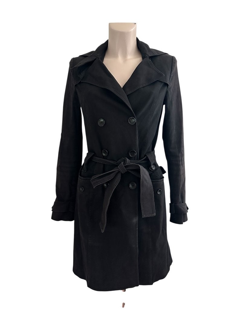 Patrizia Pepe jas S, Zwart, Ophalen of Verzenden, Zo goed als nieuw, Maat 34 (XS) of kleiner