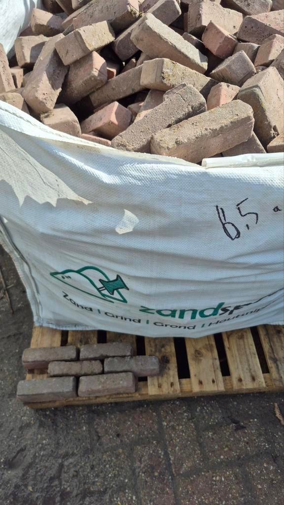 6.5m2 klinkers. T.e.a.b., Tuin en Terras, Ophalen of Verzenden, Klinkers