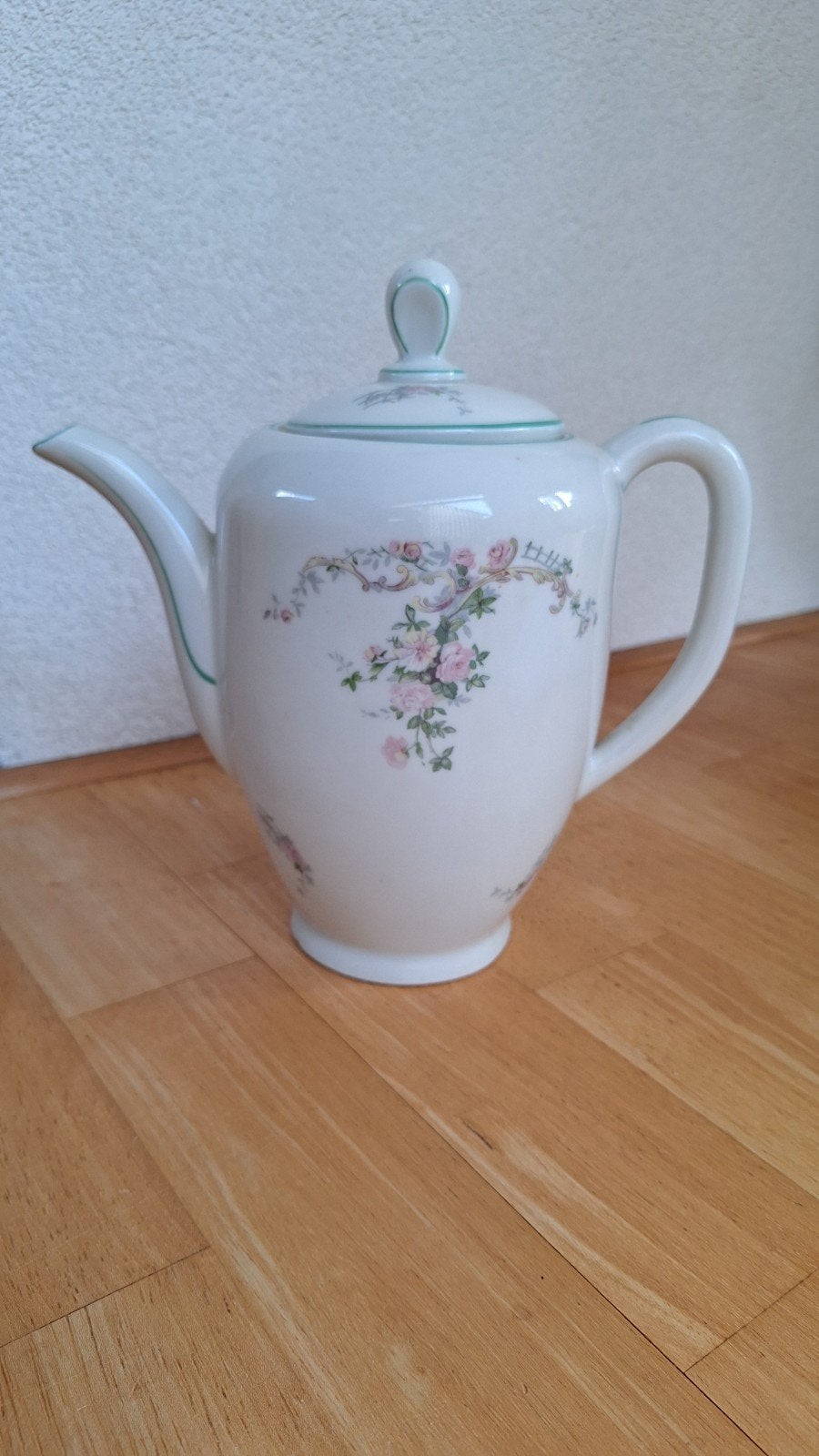 Vintage Puls theepot met bloemmotief, Ophalen