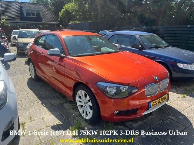 BMW 1-Serie (e87) 114I 75KW 102PK 3-DRS Business Urban, 1-Serie, Achterwielaandrijving, Gebruikt, 4 stoelen
