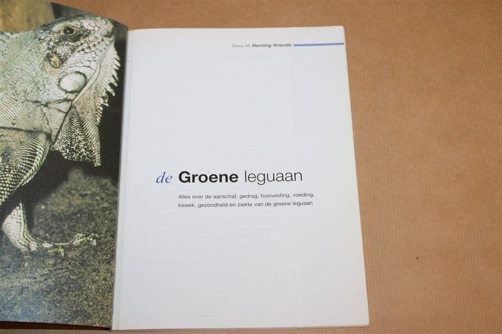 De Groene Leguaan — Verzorging, Huisvesting en Voeding, Ophalen of Verzenden, Gelezen, Honden
