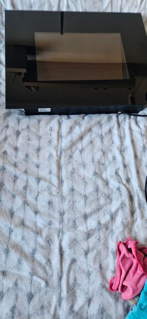 Elektrische Wandhaard met Afstandsbediening - 3 Standen, Ophalen of Verzenden, Gebruikt, Hangende haard, Elektrische haard