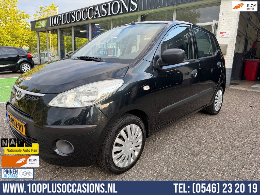 Hyundai I10 1.1 Pure | 5 Deurs | Nwe apk | Kleine beurt | Ze, Auto's, Hyundai, Voorwielaandrijving, Gebruikt, 31 €/maand, 4 cilinders