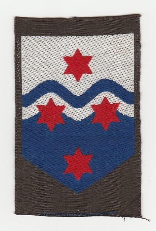 Embleem Nationaal logistiek commando (kleur), Verzenden, Landmacht, Nederland, Embleem of Badge