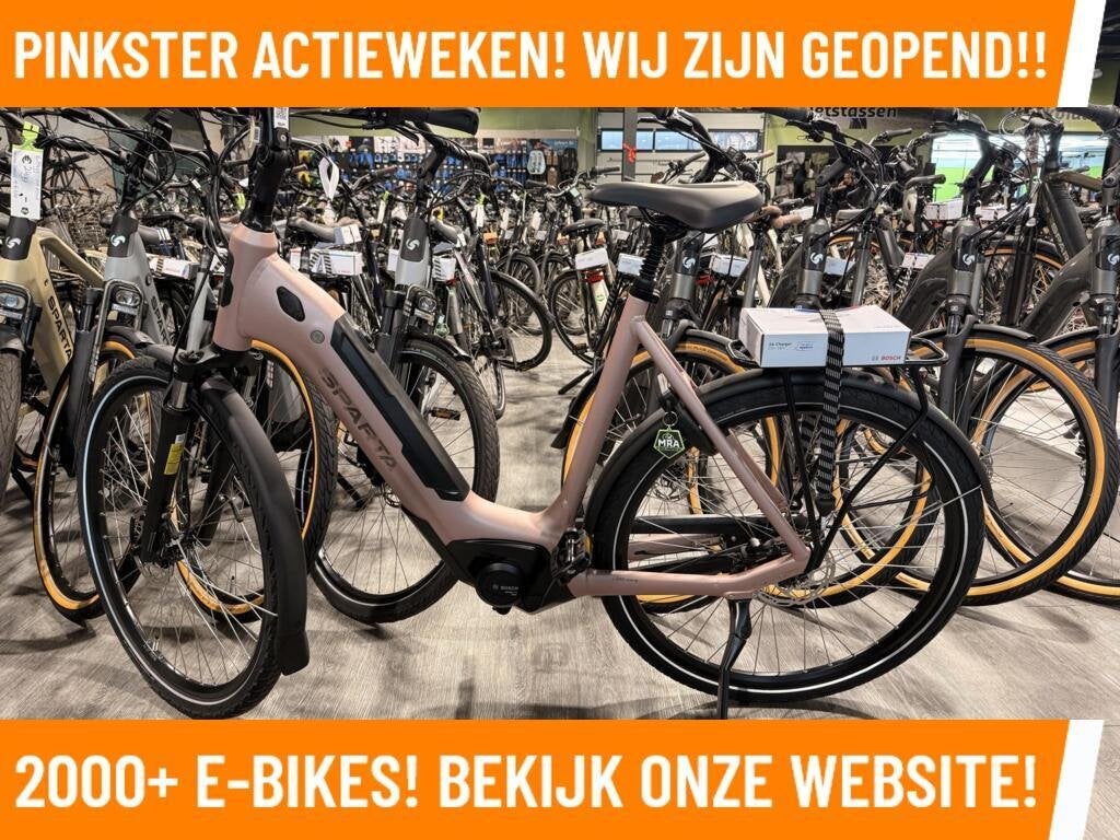 Sparta C-Grid SUPER DEALS Bosch Motor  MAGAZIJN OPRUIMING!!!, Sparta, Nieuw, 59 cm of meer, 50 km per accu of meer