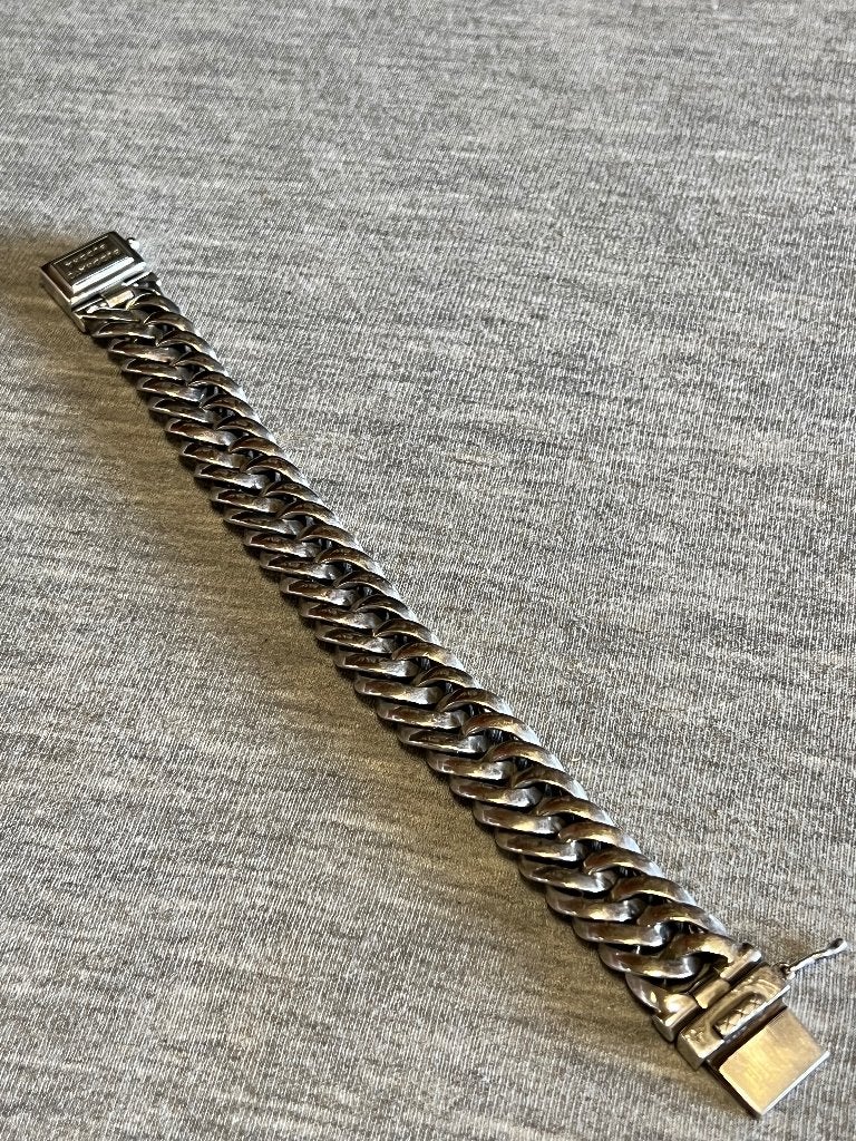 Buddha to Buddha Chain Armband 925 Zilver 18.5cm, Ophalen of Verzenden, Zo goed als nieuw, Zilver, Zilver
