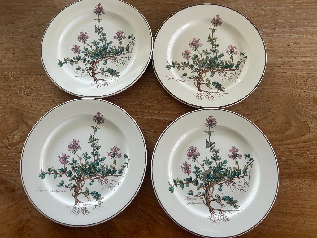 Botanica ontbijtborden (Villeroy & Boch), Ophalen of Verzenden