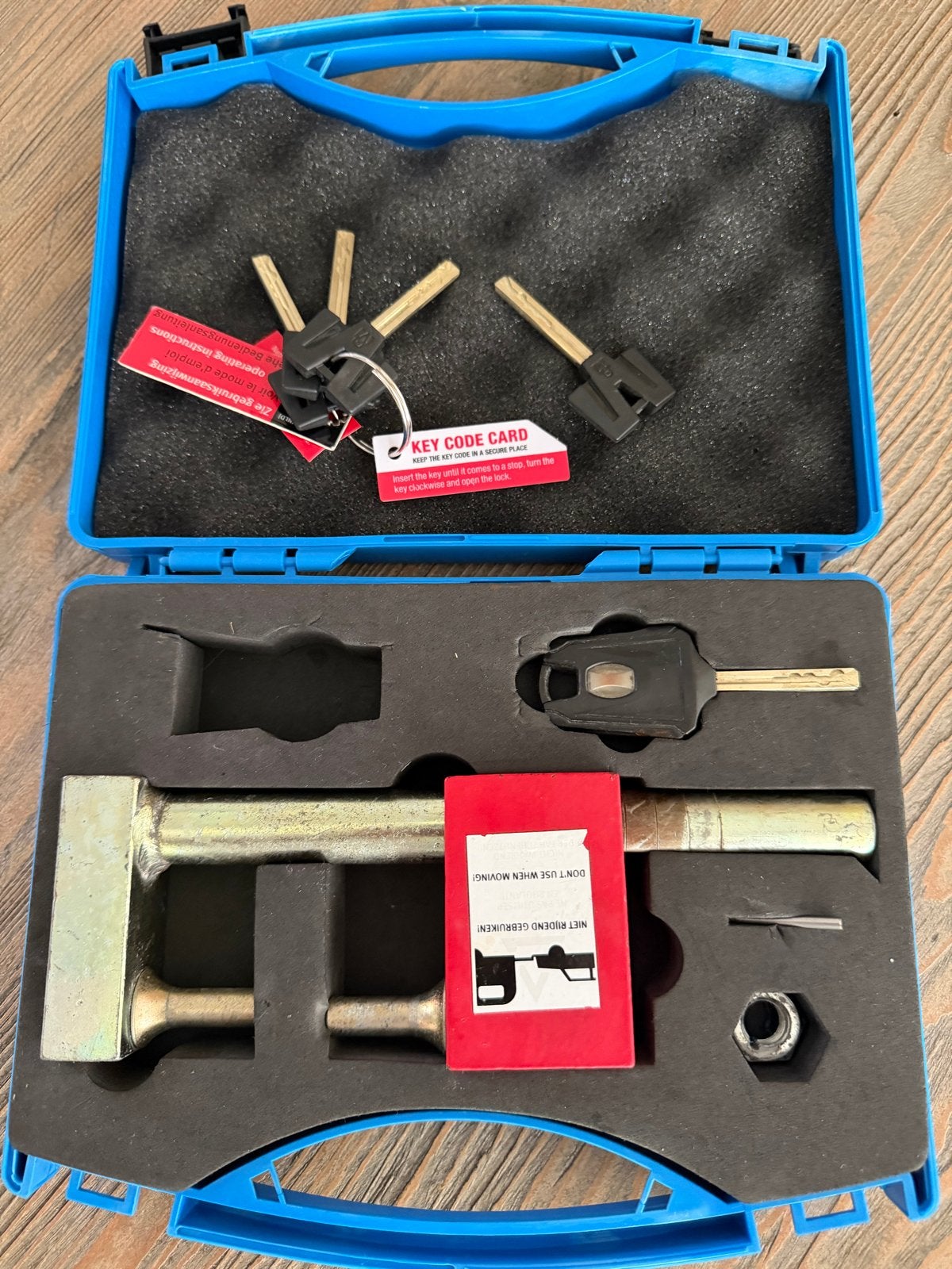 DoubleLock Compact Condor SCM gekeurd disselslot, Ophalen of Verzenden, Gebruikt