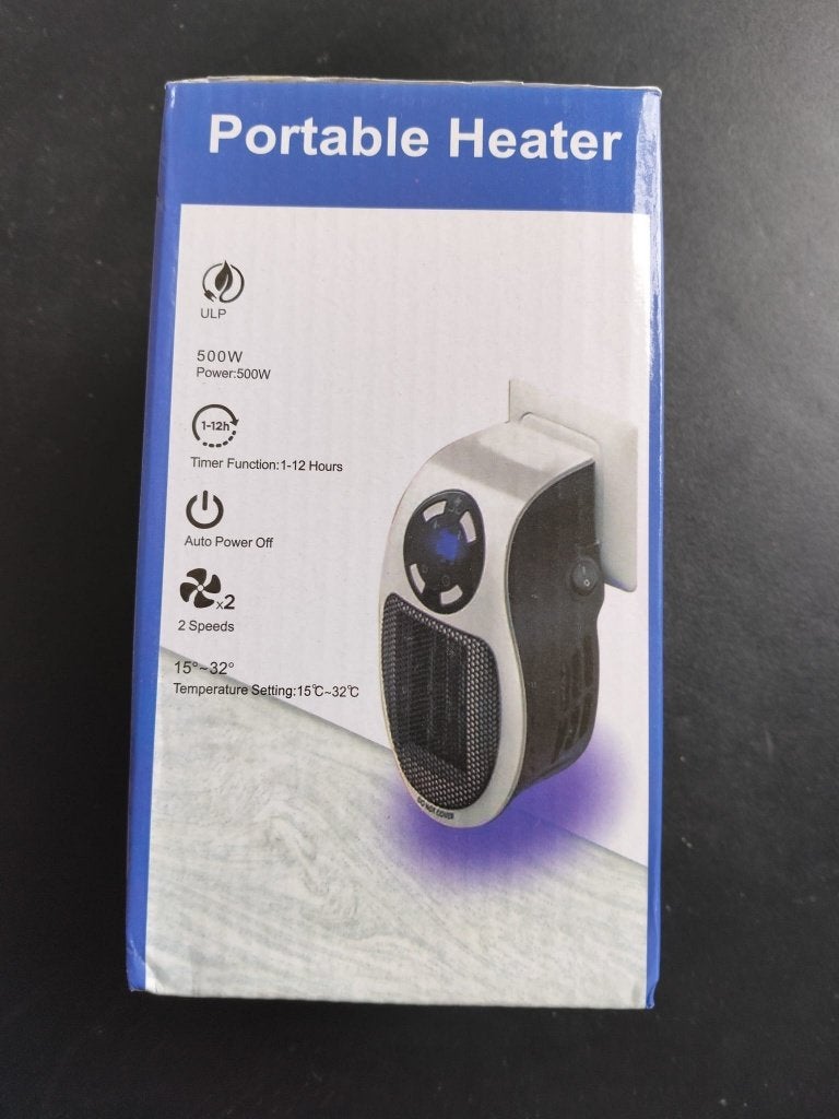 Elektrische Draagbare Ruimteverwarmer, Doe-het-zelf en Verbouw, Minder dan 30 cm, Overige typen, Nieuw, Minder dan 60 cm