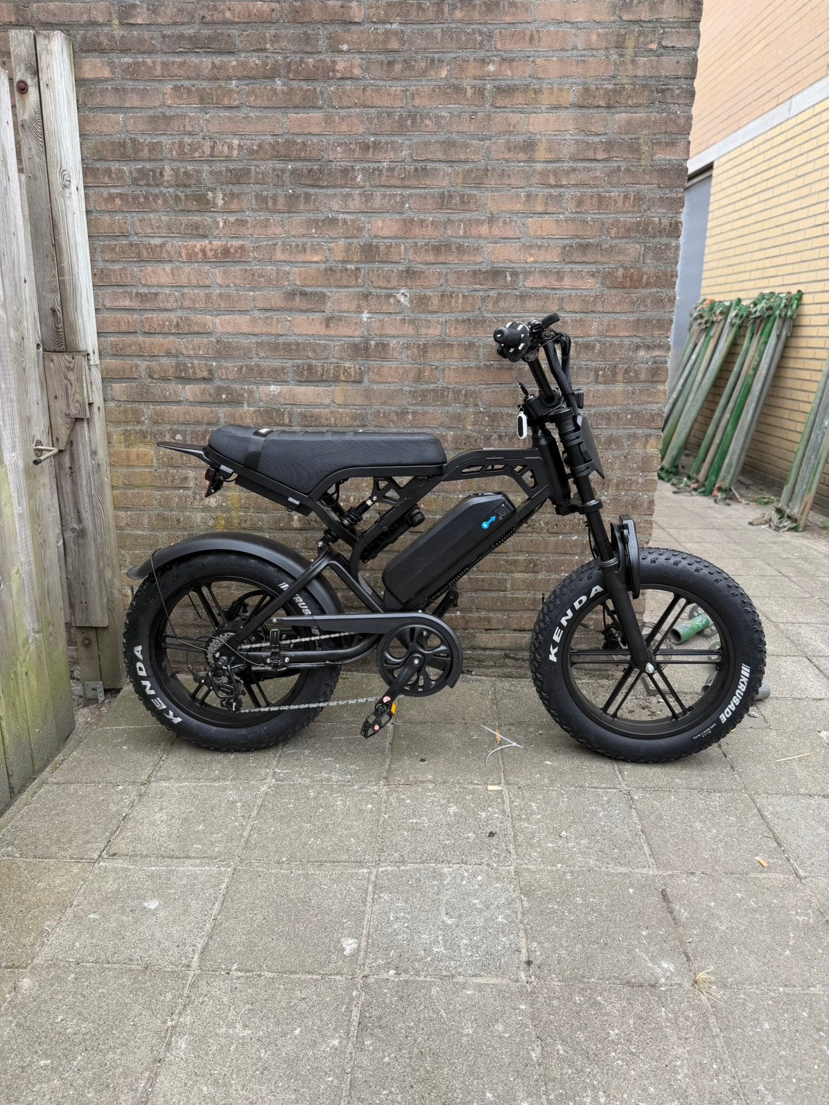 Fatbike v20 custum tekoop, Fietsen en Brommers, Minibikes, Midibikes en Pitbikes, Ophalen, Zo goed als nieuw, Overige typen