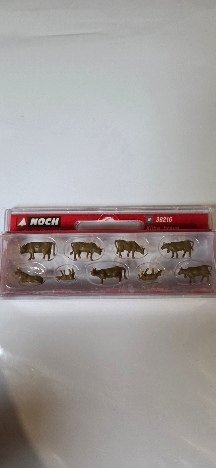 NOCH N 38216 Bruine Koeien - Modelspoor, Ophalen of Verzenden, Nieuw, Gelijkstroom of Wisselstroom, Overige merken