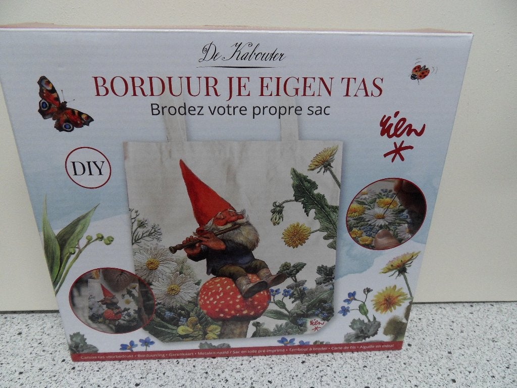 Borduur je eigen tas, Rien Poortvliet., Ophalen of Verzenden, Nieuw, Patroon