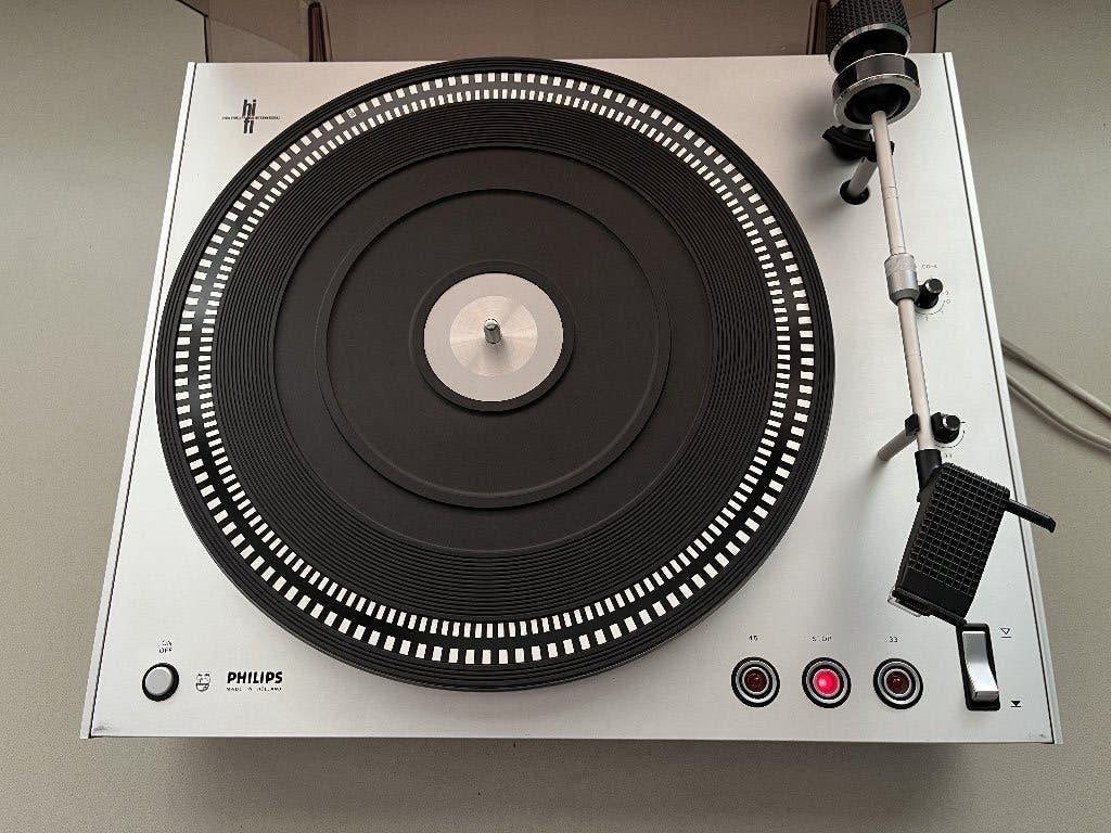 Philips 22 GA 312 electronic platenspeler, Ophalen of Verzenden, Gebruikt, Platenspeler, Philips