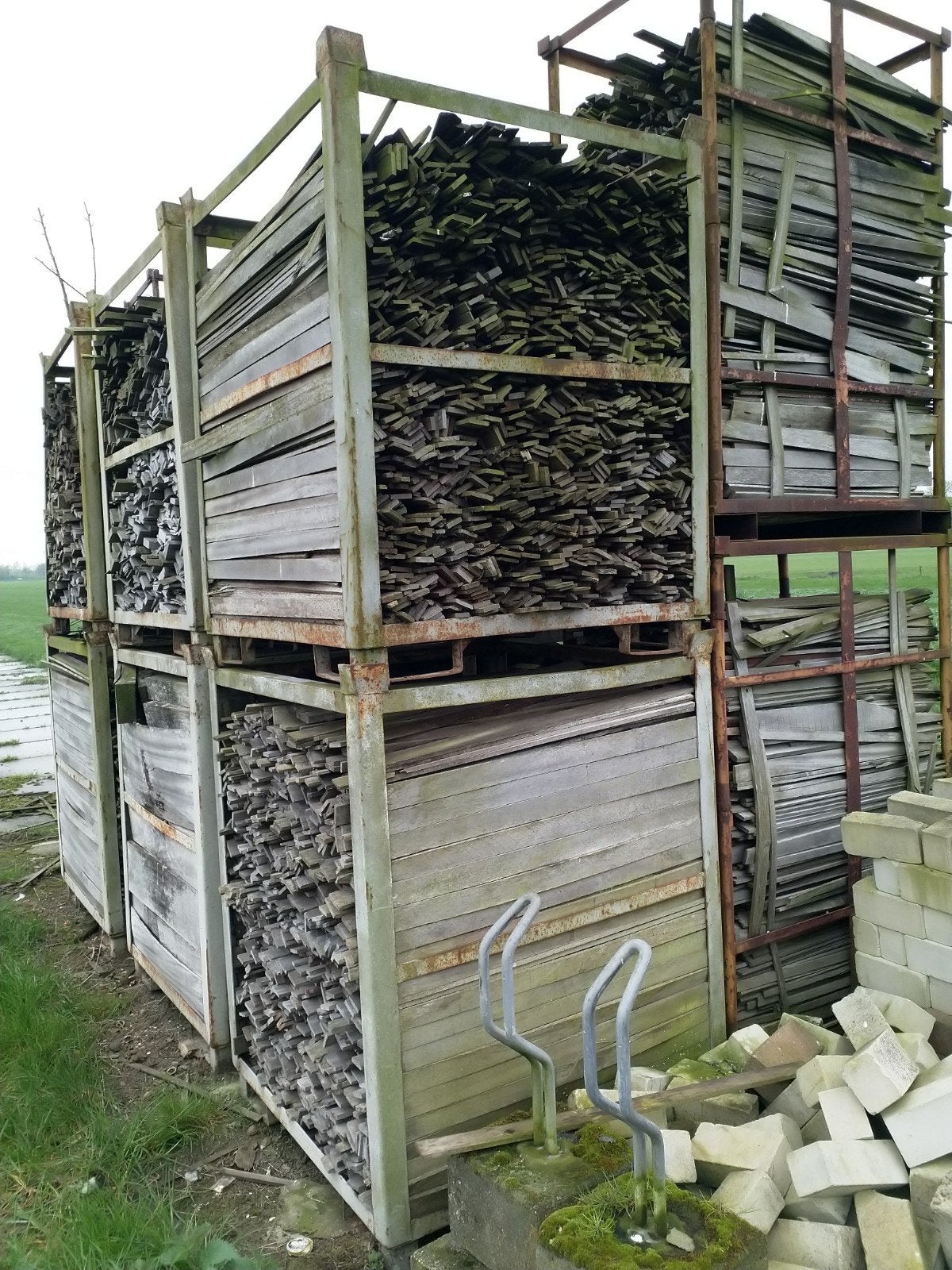 haardhout, super hardhout AZOBE, 6 m³ of meer, Ophalen