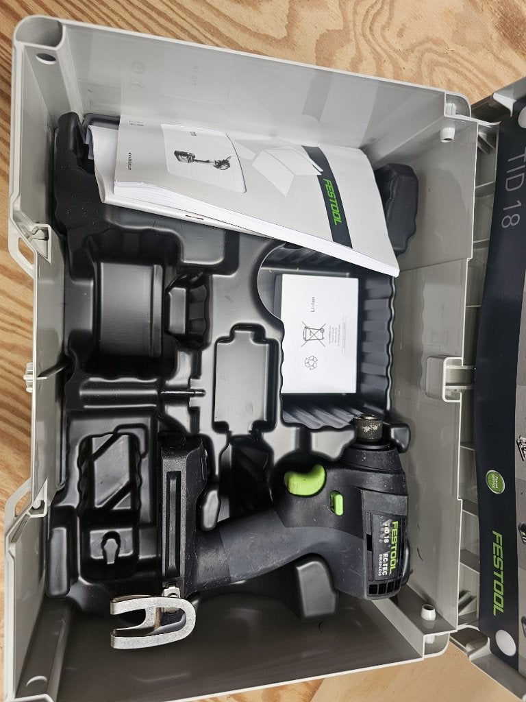 Festool slagschroevendraaier / met fabrieksgarantie, Ophalen of Verzenden, Zo goed als nieuw
