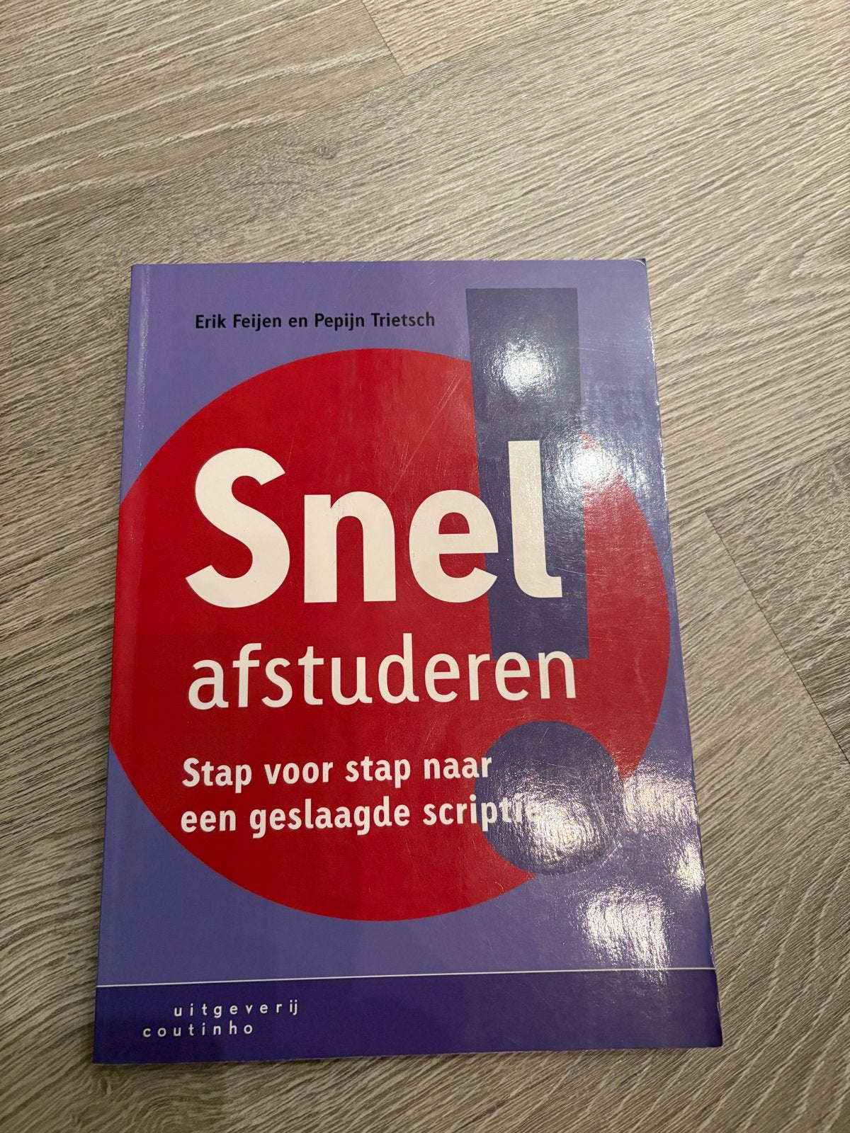 Snel afstuderen: Stap voor stap naar een geslaagde scriptie, Ophalen of Verzenden, Gamma, Zo goed als nieuw, HBO