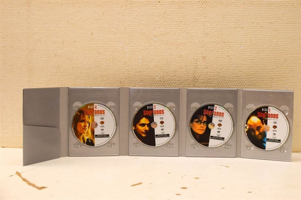 4 dvd box The Sopranos de complete serie 4 49454, Ophalen of Verzenden, Gebruikt