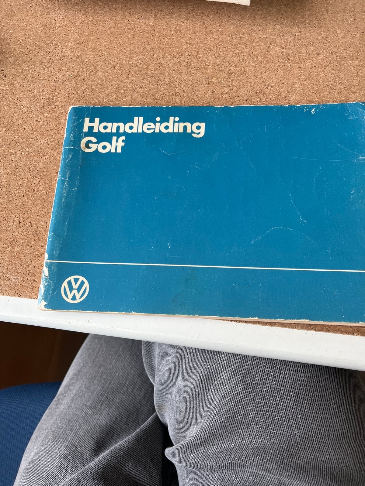 Handleiding Volkswagen Golf 2 (origineel), Ophalen of Verzenden
