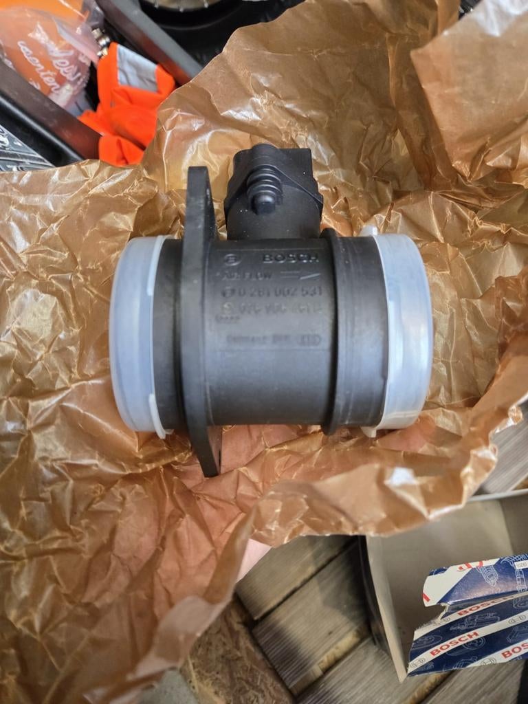 Luchtmassameter VW Audi Skoda Seat 0281002531 038906461B, Ophalen, Gebruikt