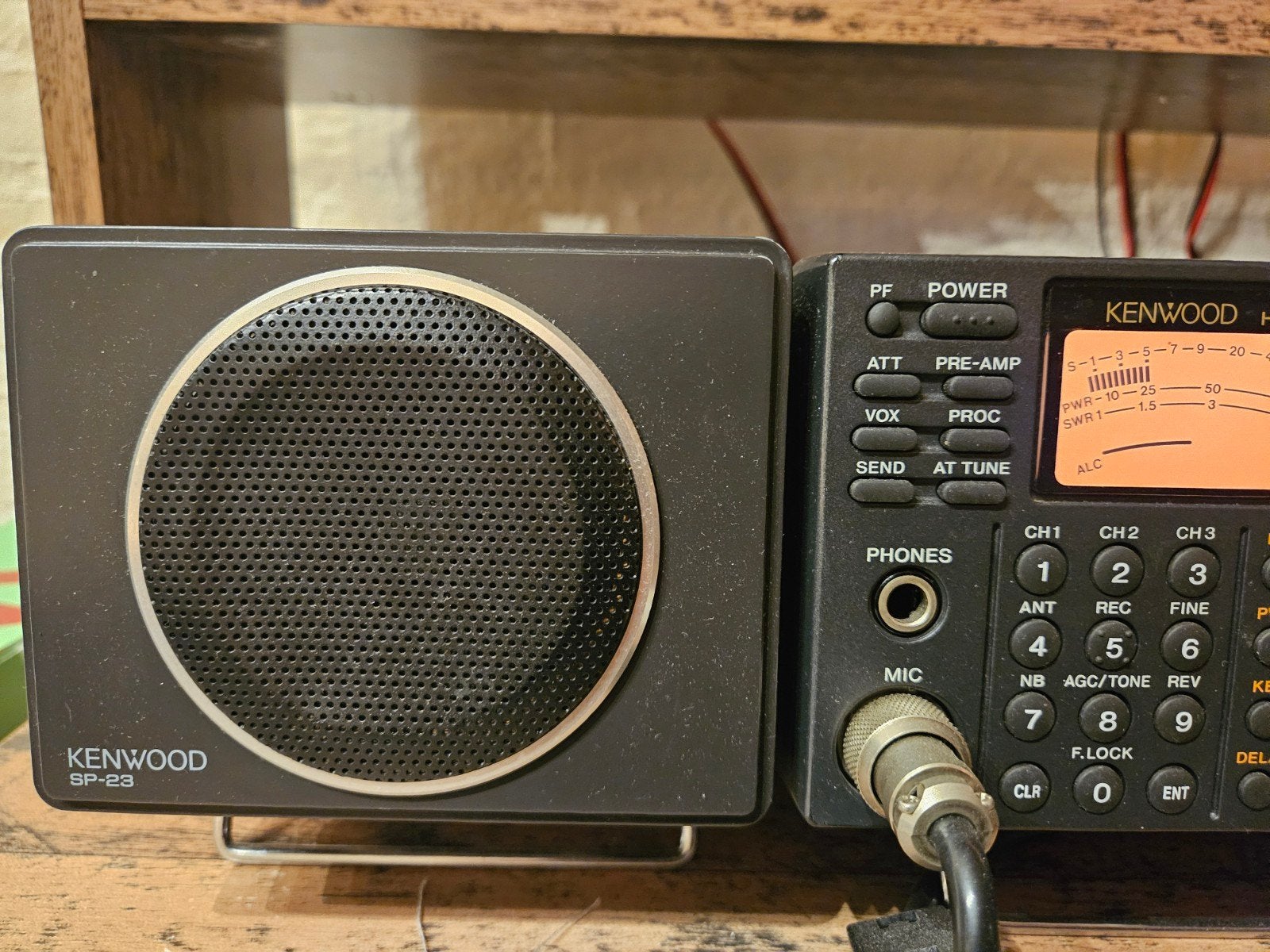.kenwood sp 23 externe speaker, Telecommunicatie, Zenders en Ontvangers, Ophalen of Verzenden